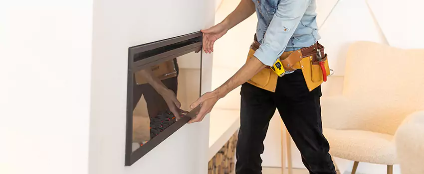Metal Fireplace Installation in Massillon, Ohio