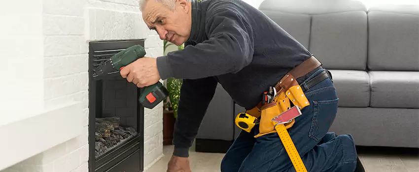 New Indoor Fireplace Installation in Massillon, Ohio