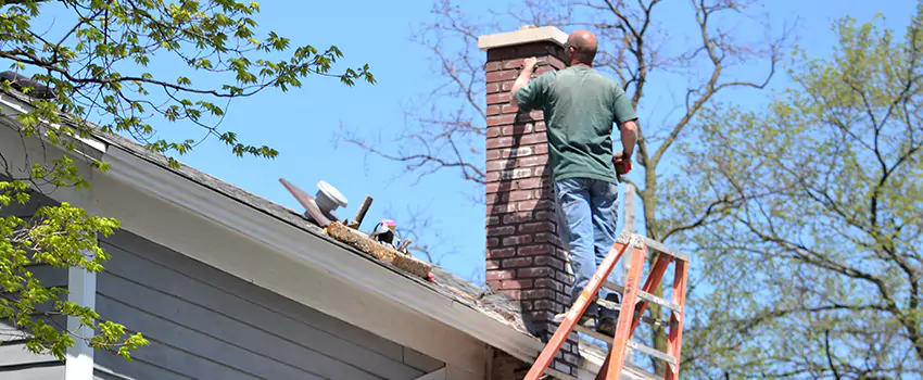 Vinyl and PVC Chimney Flashing Installation in Massillon, OH